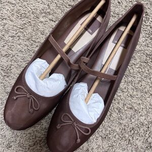 Dolce Vita Espresso Mesh Ballet Flats